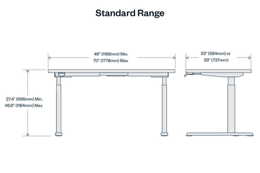Upside Sit-to-Stand Desk - BP01676