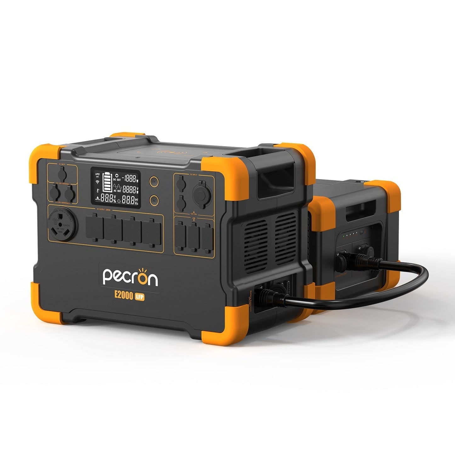 PECRON E2000LFP Expandable Portable Power Station 2000W 1920Wh - E2000LFP