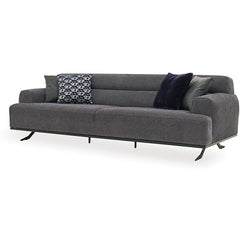 Enza Home US Valdera 3 Seater Sofa - 2042 - K2 - 12504 Gray - AR:217 - BR:117 - 1431723