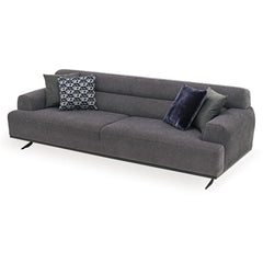 Enza Home US Valdera 3 Seater Sofa - 2042 - K2 - 12504 Gray - AR:217 - BR:117 - 1431723