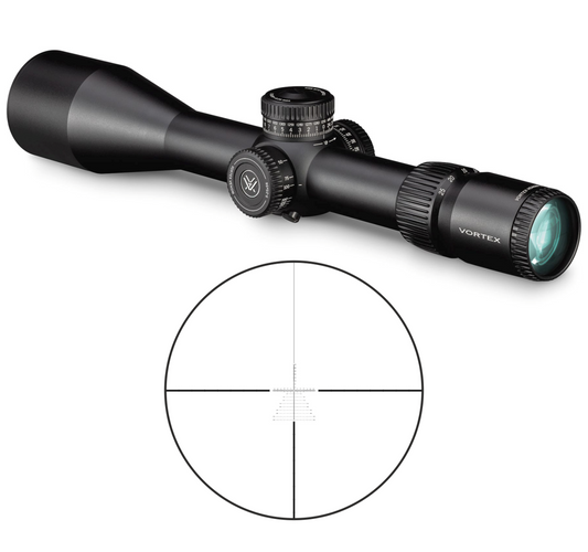 Vortex Optics Venom 5-25x56 FFP EBR-7C MOA with Vortex Precision Rings Set Bundle - VEN-52501_PMR-34-145