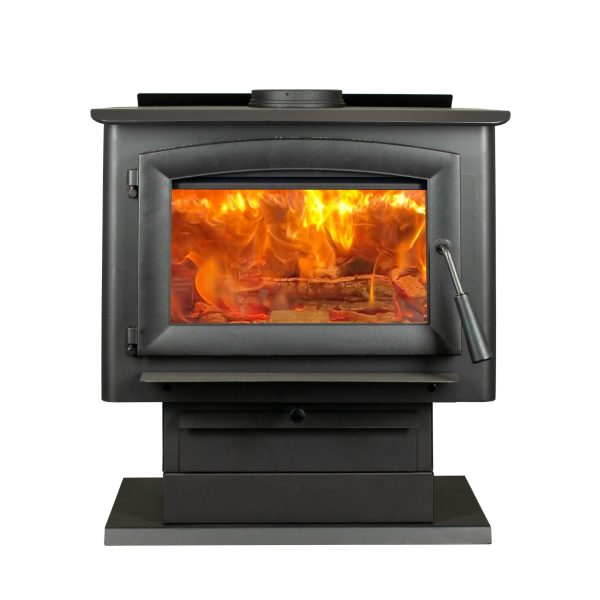 Vogelzang 2,000 Sq. Ft. Pedestal Wood Stove