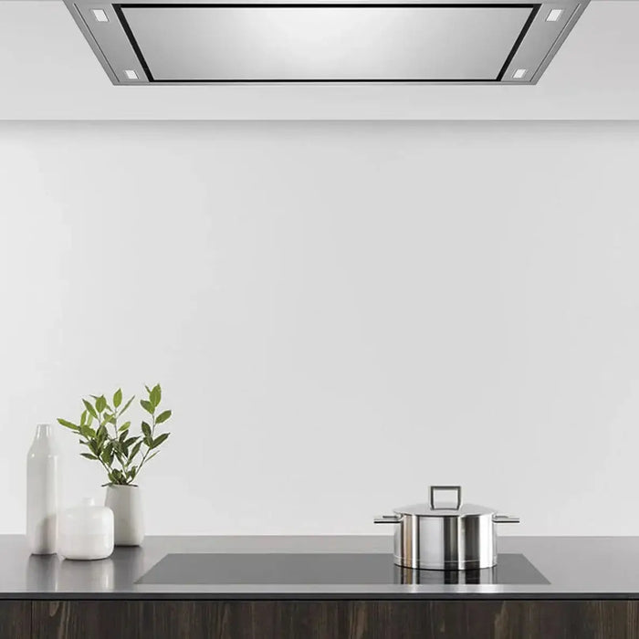 Victory Range 42 Inch 900 CFM Flush Ceiling Mount Range Hood in Stainless Steel - Horizon