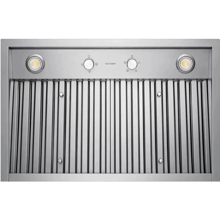 Victory Range 750 CFM Insert Range Hood in Stainless Steel - Q5-30