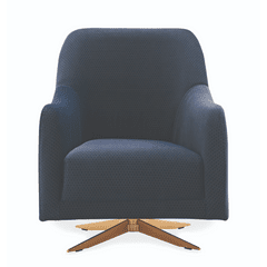 Enza Home US Vienna Swivel Armchair - 2041 - K1 - 21606 Petrol - AR:215 - 1431666