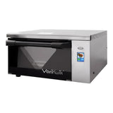 Cadco VariKwik VKII-220-SS Stainless Steel Countertop High-Speed Oven with 2 1/2" Touchscreen - 4,200W, 220V - VKII-220-SS