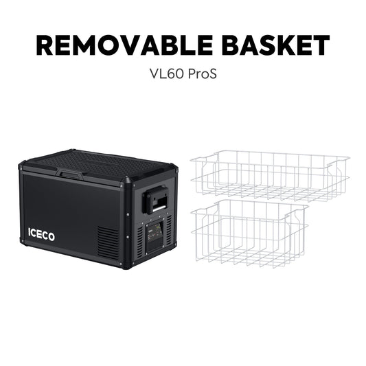 ICECO63.4QT VL60ProS Single Zone Portable Fridge Electric Cooler - VL60ProS