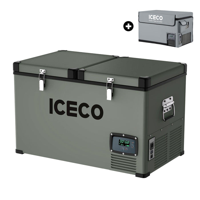 68.6QT VL65 Dual Zone Portable Fridge Combo | ICECO