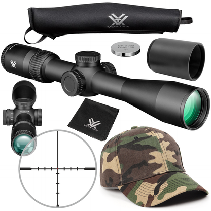 Vortex Optics Viper HD 3-15x44 SFP Dead-Hold BDC MOA Riflescope (VPR-31501) - VPR-31501