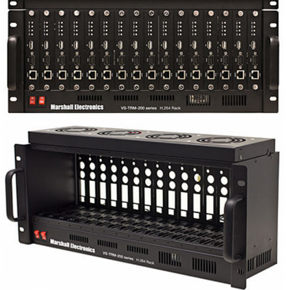 Marshall Electronics VSTRM202 Rack Mount Holder for 16 pcs of VS-102 - VSTRM202