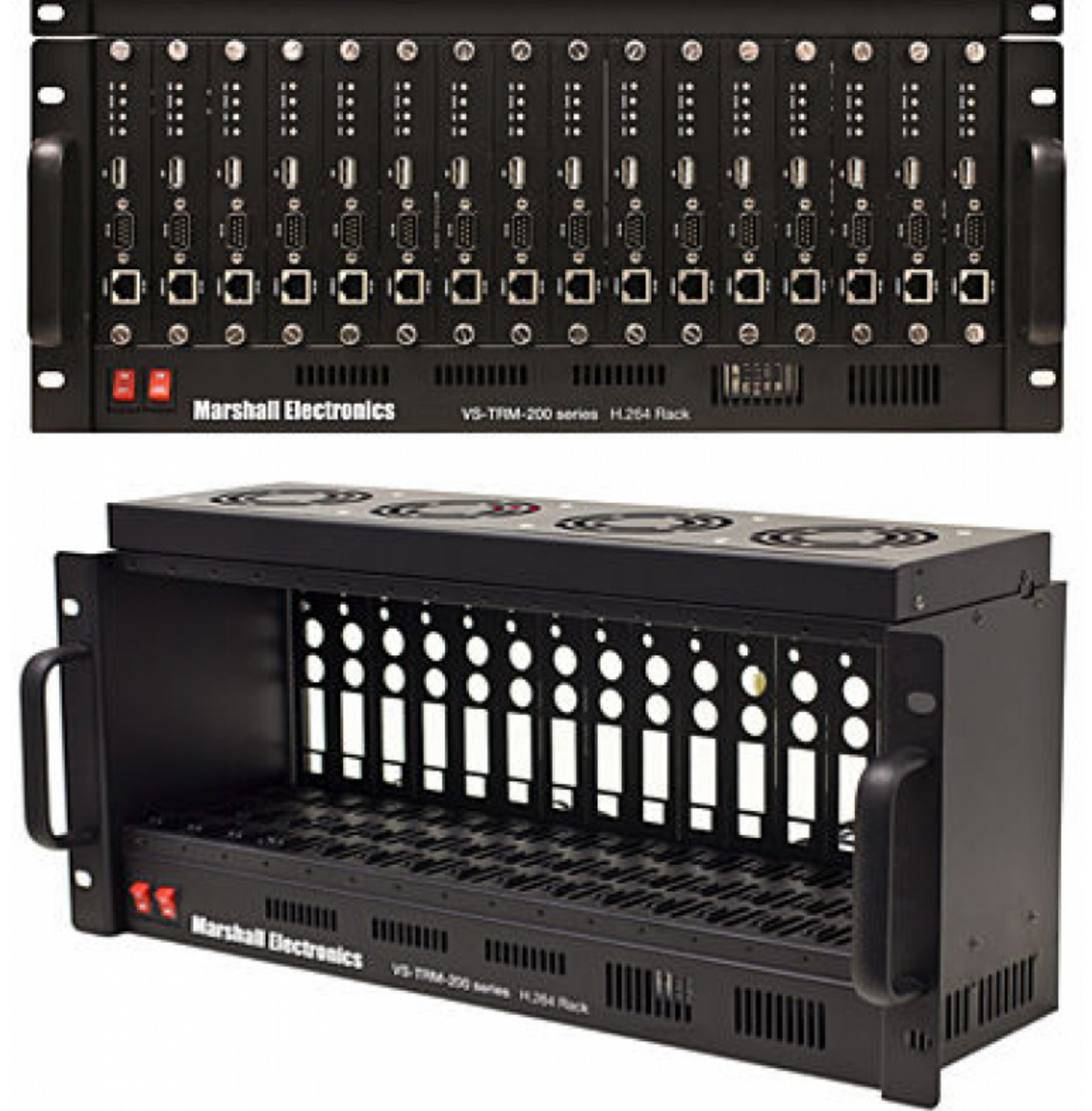 Marshall Electronics Rack Mount Holder for 16 pcs of VS-102 - VSTRM202