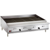Vulcan VTEC60 58" Natural Gas Infrared Charbroiler - 110,000 BTU