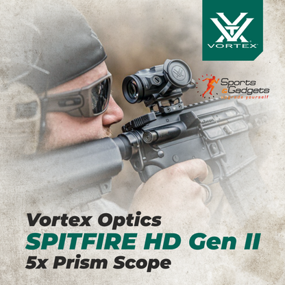 Vortex Optics Spitfire HD Gen II 5x Prism Scope - SPR-500