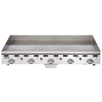 Vulcan MSA-60-101 60 Countertop Natural Gas Griddle with Snap-Action Thermostatic Controls - 135 000 - MSA60-101
