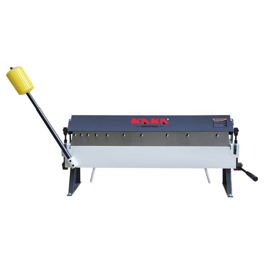 KAKA INDUSTRIAL Box and Pan Brake, 36-Inch Sheet Metal Brake, 16-Gauge Mild Steel Capacity Pan and Box Brake, 1–135 Degree Adjustable, Metal Break with 6 Fingers W-3616Z - 173122