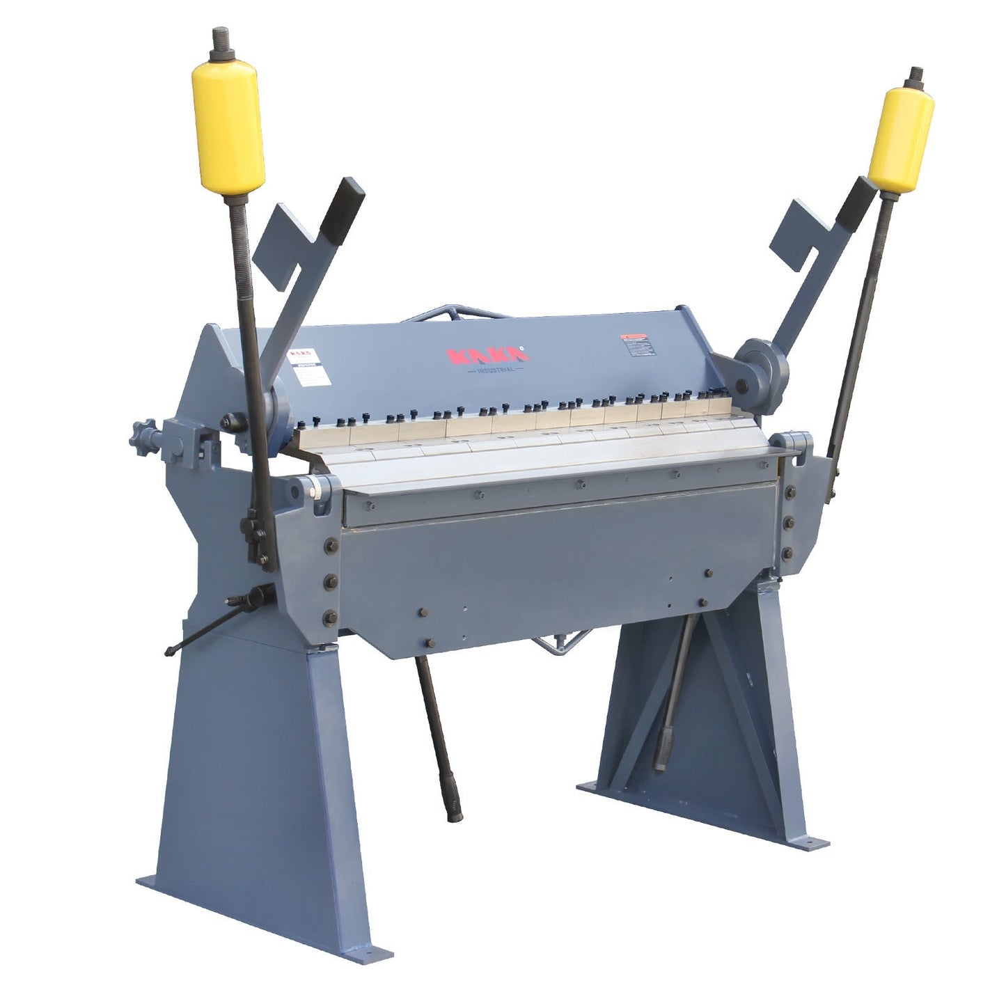 KAKA INDUSTRIAL Sheet Metal Brake, 49-Inch Box and Pan Brake, Industrial-Grade Sheet Metal Bender Machine,12-Gauge Mild Steel Capacity Pan and Box Brake, 0-135 Degree Adjustable W-4812