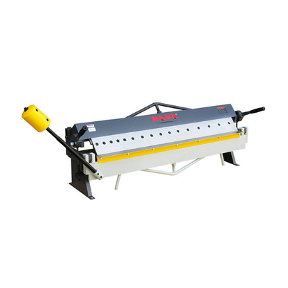 KAKA INDUSTRIAL Box and Pan Brake, 48-Inch Metal Brake, 16 Gauge Mild Steel Capacity Pan and Box Brake, Heavy-Duty Bending Brake with 16 Fingers, 1–135 Degree Adjustable W-4816Z - 173123