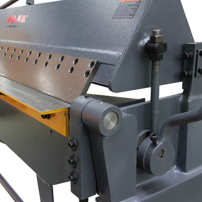KAKA Industrial W-6018H 60-Inch Heavy-Duty Pan and Box Brake, 18-Gauge Mild Steel, High Versatility and Durability Sheet Metal Box Pan Brake - 173142