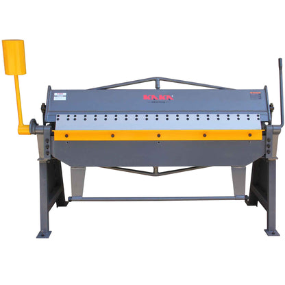 KAKA Industrial W-6018H 60-Inch Heavy-Duty Pan and Box Brake, 18-Gauge Mild Steel, High Versatility and Durability Sheet Metal Box Pan Brake - 173142