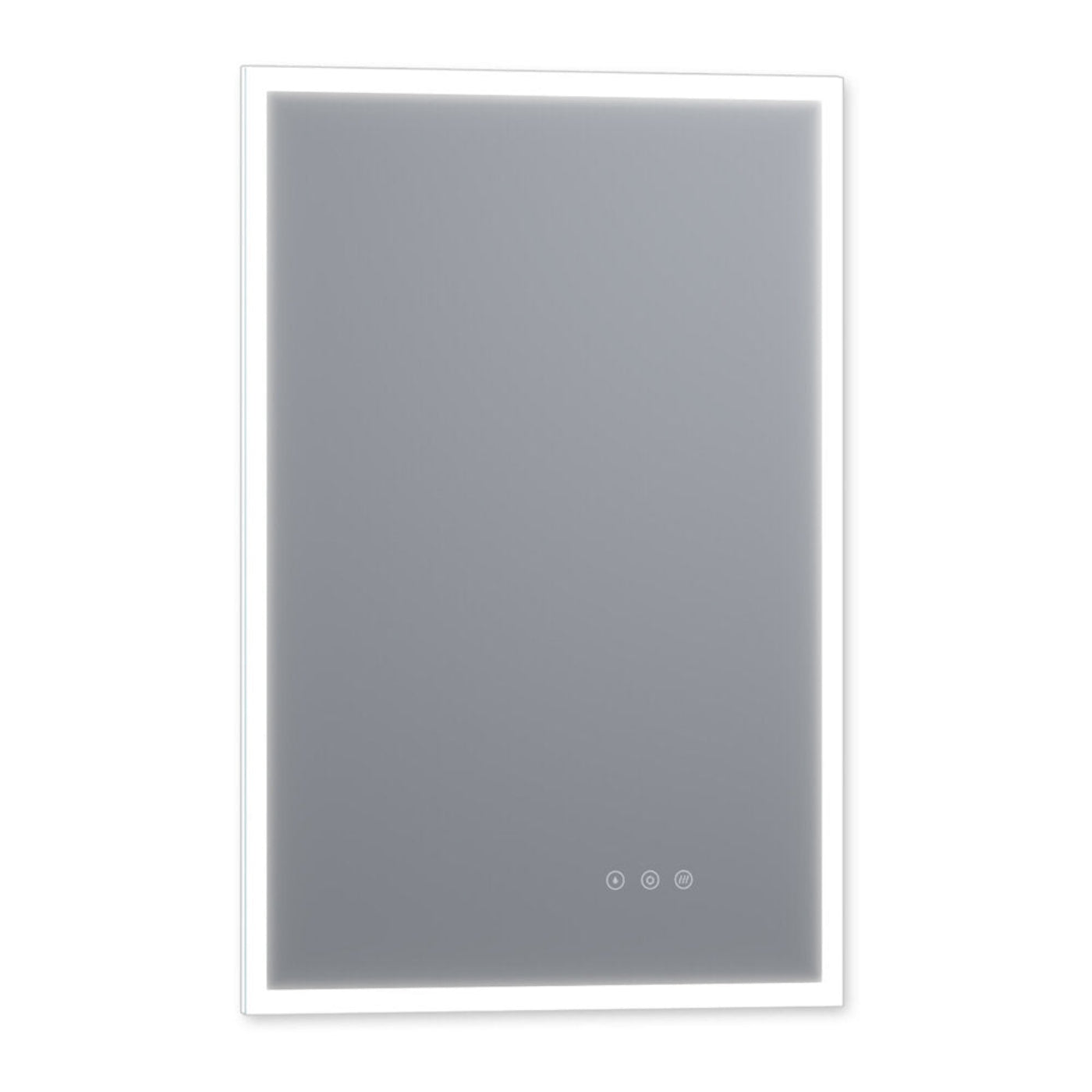 Arpella - Lucent 24 in. x 36 in. Wall Mounted LED Vanity Mirror with Color Changer, Memory Dimmer and Defogger - LEDCM2436