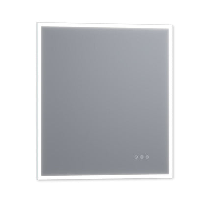 Arpella - Lucent 48 in. x 36 in. Wall Mounted LED Vanity Mirror with Color Changer, Memory Dimmer and Defogger - LEDCM4836
