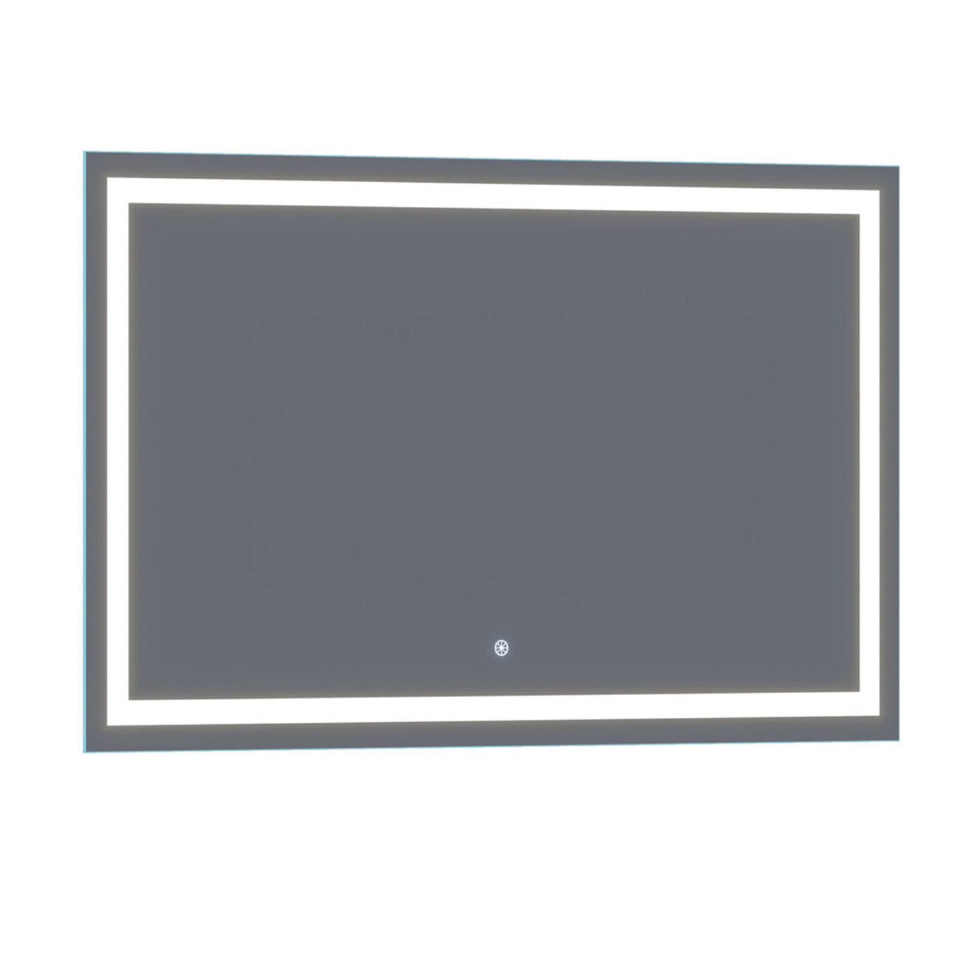 Arpella - Lumina 60 in. x 36 in. LED Lighted Vanity Mirror with Built-In Dimmer and Anti-Fog Feature - LEDSM2060