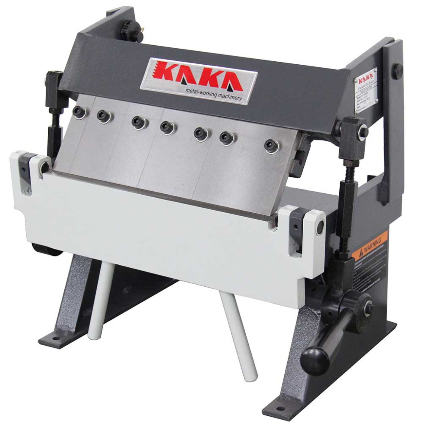 KAKA INDUSTRIAL Metal Brake Bender, 12-Inch Box and Pan Brake, 20-Gauge Capacity Sheet Metal Brake, Solid Construction, High Accuracy Pan and Box Brake, 1-135° Adjustable Angle Metal Finger Break W-1220A - 173101