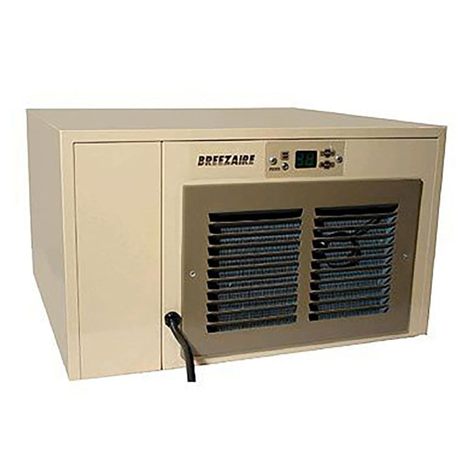 Breezaire WKCE 1060 Compact Wine Cellar Cooling Unit with Digital Temperature Display