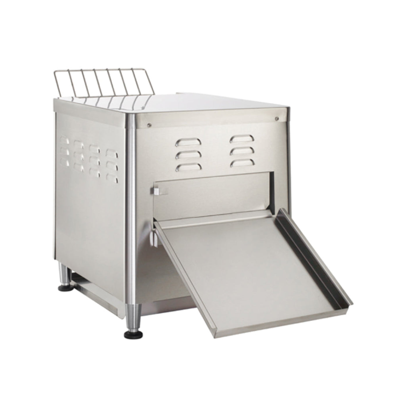 Winco ECT-300 Spectrum Electric Countertop Conveyor Toaster with 2.5" Opening - 300 Slices per Hour, 120V - WNECT-300