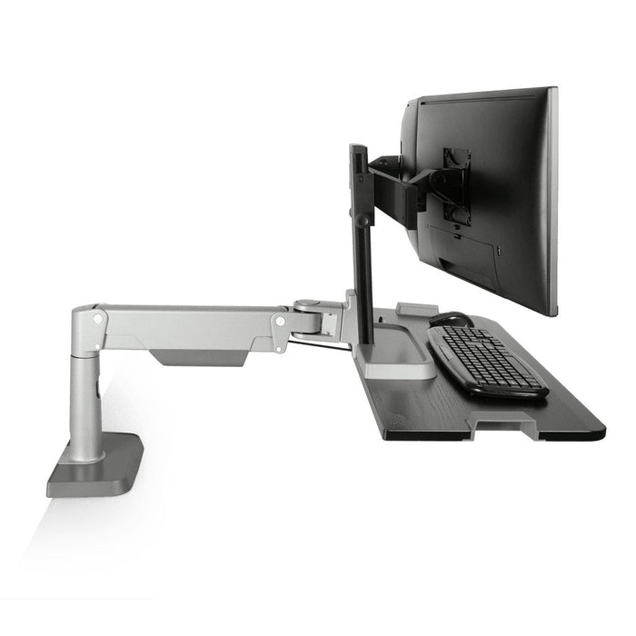 Innovative Winston Lift Edge Mount Two Monitor Adjustable Standing Desk Converter - WNST-LIFT-1-248