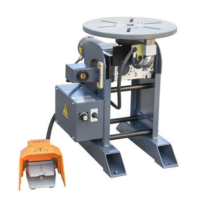 Kaka industrial WP-350 Welding Positioner 771lb Tilt angle 0-135º Rotation motor 125W Rotation speed 0-5 RPM Stepless Speed Control Welder Positioning Machine 110V-60HZ-1PH
