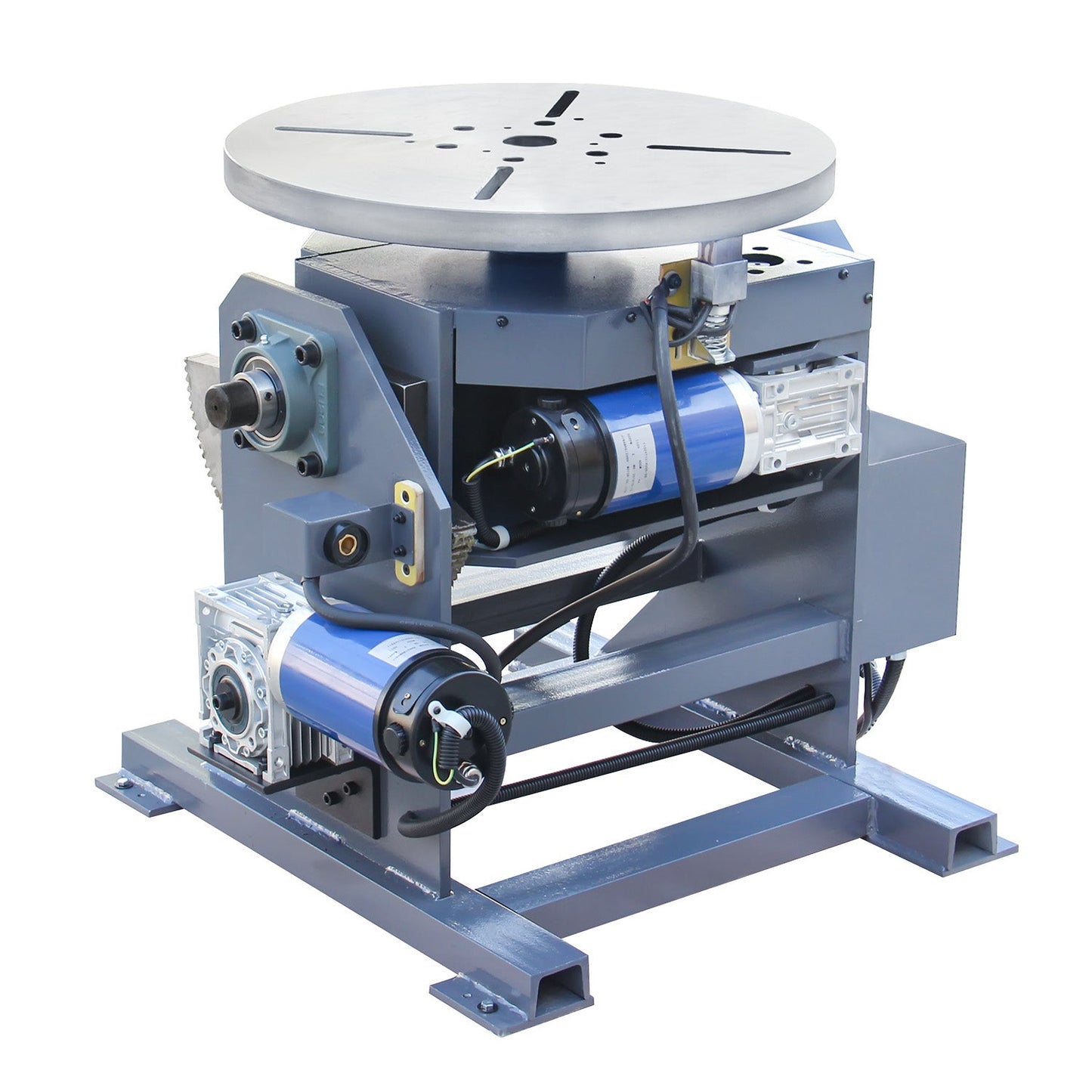 Kaka industrial WP-500 Welding Positioner 1102lb Tilt angle -45°-90º Rotation motor 400W Rotation speed 0-5 RPM Stepless Speed Control Welder Positioning Machine 110V-60HZ-1PH - 178383V110