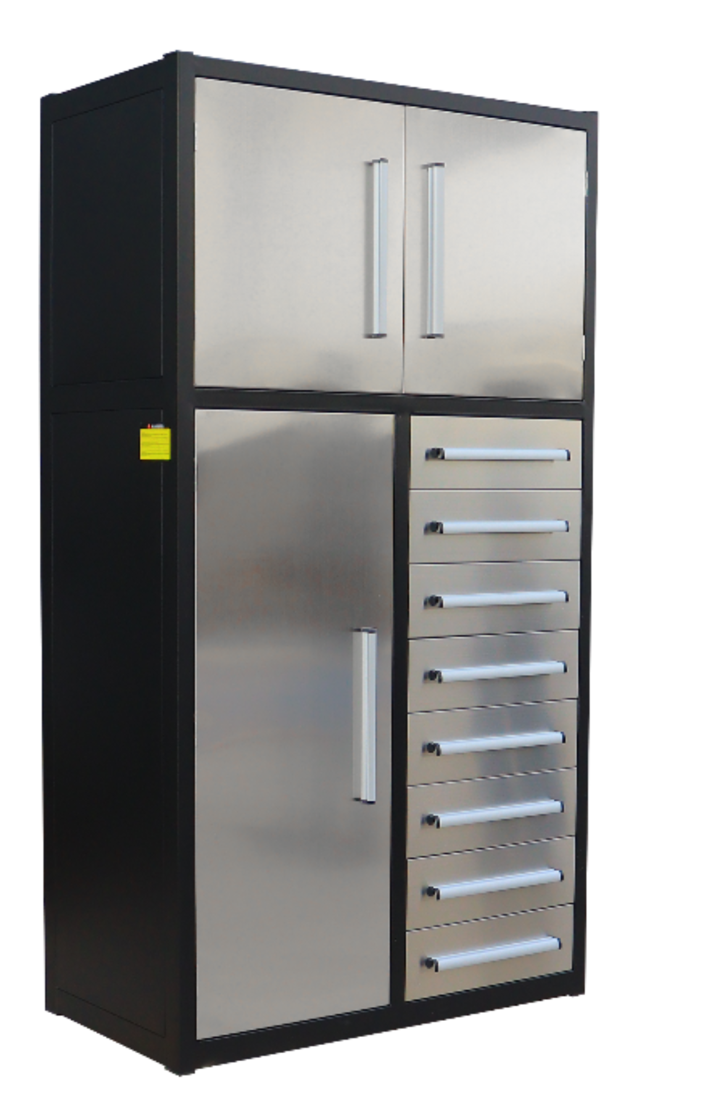 Chery Industrial H3.5ft- 8 Drawers - 3 Cabinet Stainless Steel Cabinet