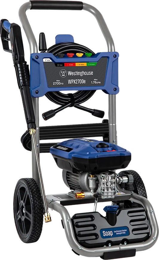 Westinghouse Electric Pressure Washer 2700 PSI 1.76 GPM New - WPX2700e