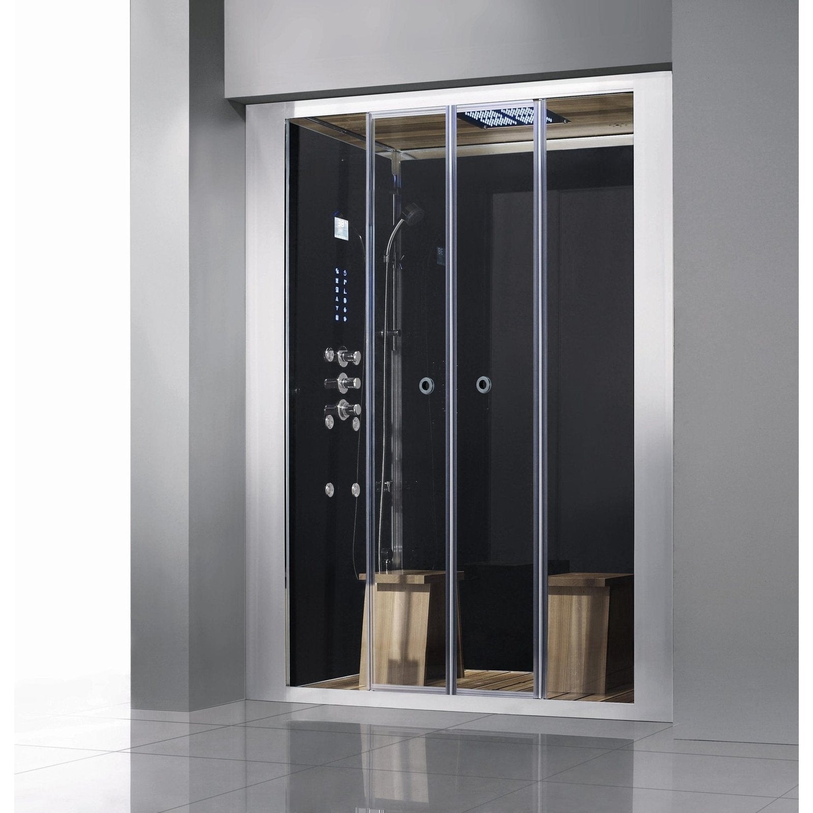 Athena WS112 Steam Shower - WS112-Black