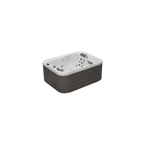 Luxury Spas - Elite Series Casey 3 Person Cloud Gray WS-595 - Backyard Provider