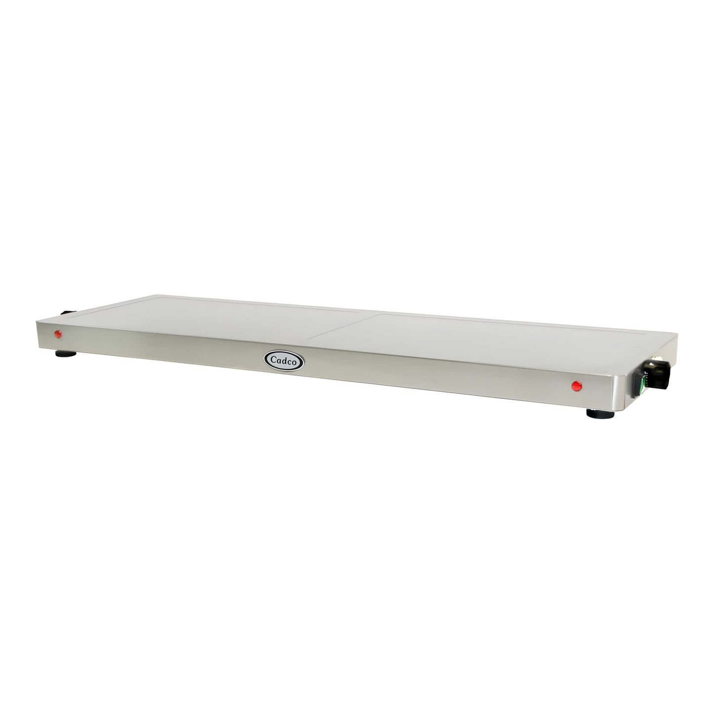 Cadco WT-40-HD 45" x 14 3/8" x 2 3/4" Electric Heavy-Duty Countertop Warming Shelf - 120V - WT-40-HD