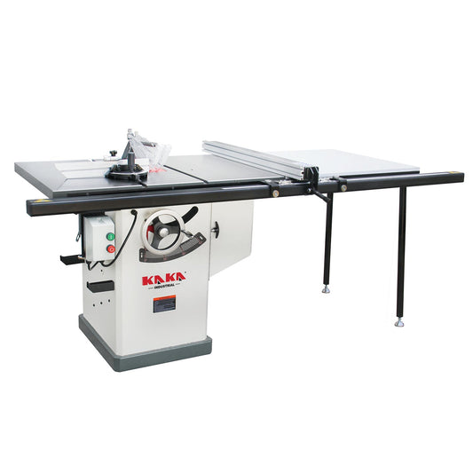 Kaka industrial WTS-1050S 10“Table Saw With Riving Knife & Extension Table 220V-60HZ-1PH