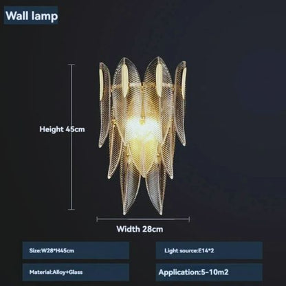 Luxury Feather Crystal Chandelier Lamp - Procure Décor