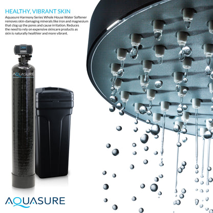 Aquasure Harmony Series | 64,000 Grains Whole House Water Softener & 75 GPD Reverse Osmosis System Bundle - AS-PR75HS64D