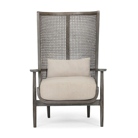 Union Home Wingman Lounge Chair - Grey  - LVR00333