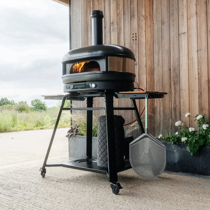 Gozney Dome XL Gen 2 Off-Black Dual Fuel Freestanding Outdoor Pizza Oven Essentials Bundle - GMPOBUS1825 | AM1985 | AD1934