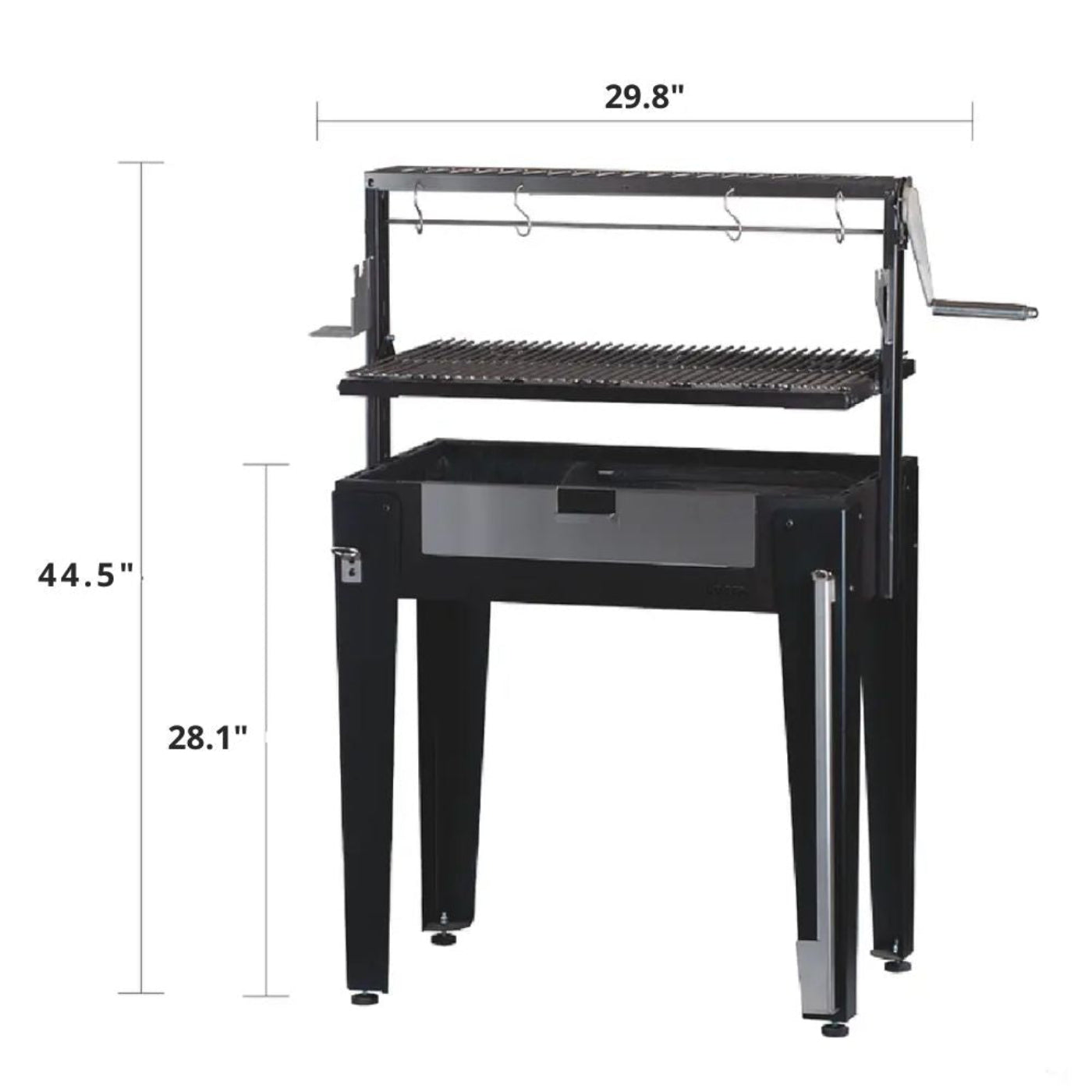 Bosca Maiten Freestanding Santa Maria Charcoal Grill - BOSCAMAITEN