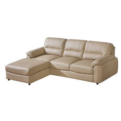 Maxima House Sleeper Sectional BALTICA Faux leather with storage, Dolm008