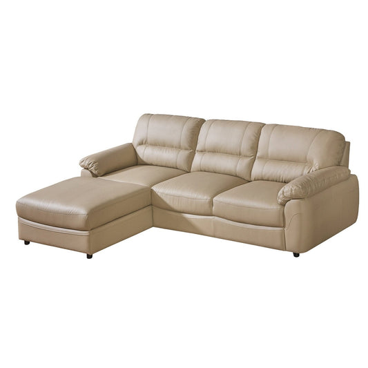 Maxima House Sleeper Sectional BALTICA Faux leather with storage, Dolm008
