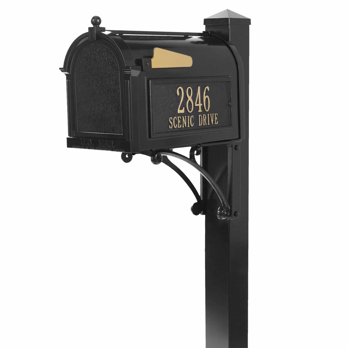 Whitehall Superior Streetside Mailbox Package -  16308