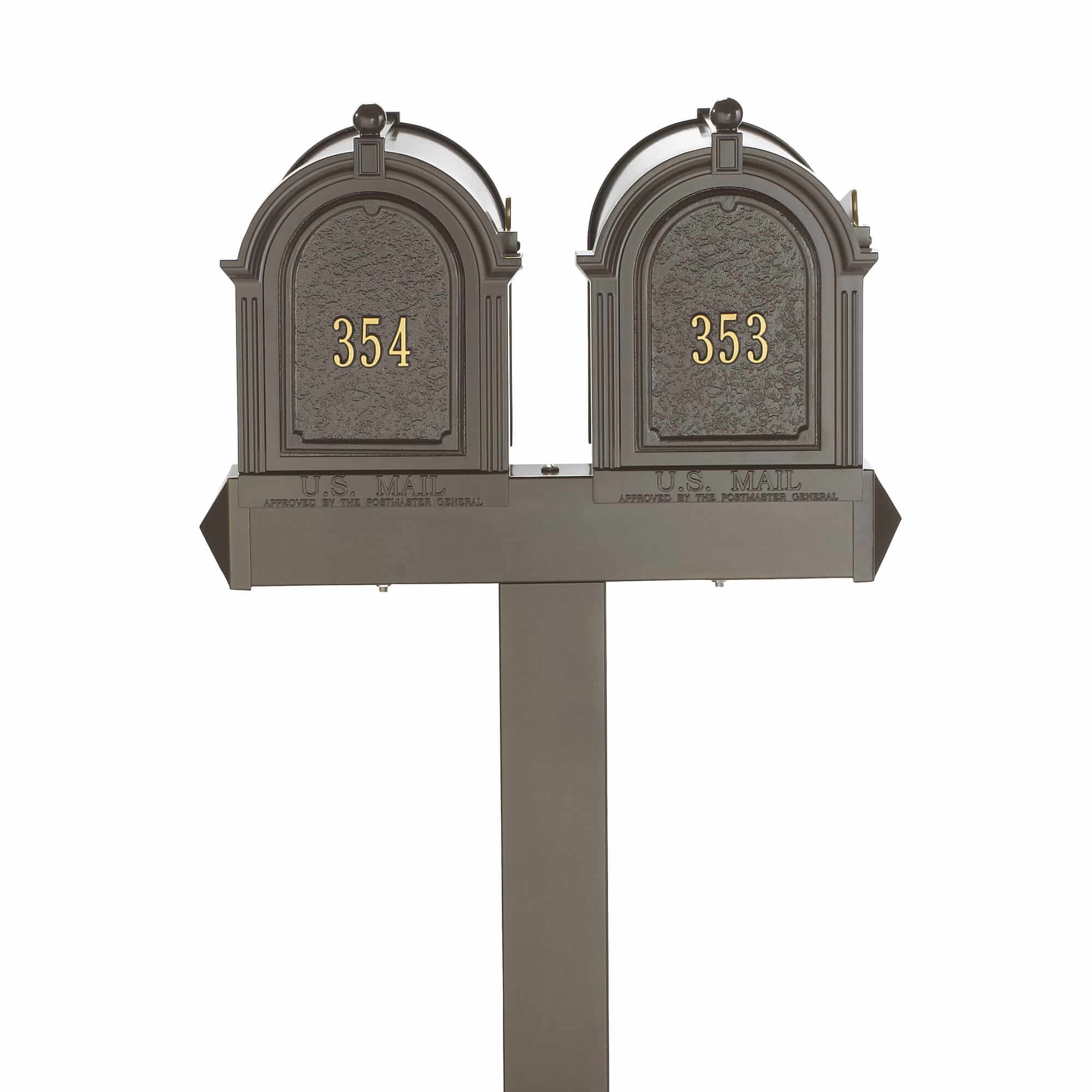 Whitehall Multi Mailbox Dual Capitol Package - 16516