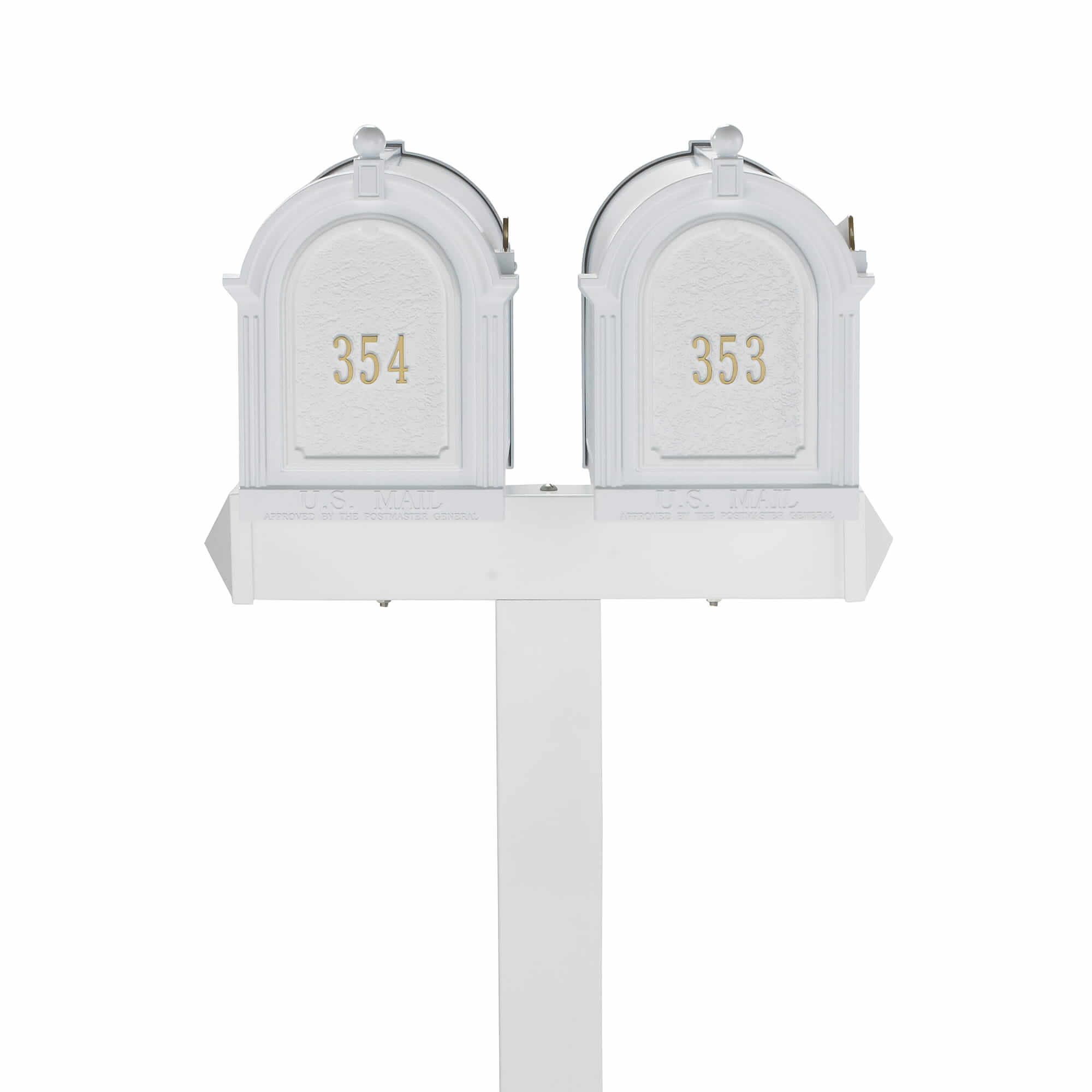 Whitehall Multi Mailbox Dual Capitol Package - 16516