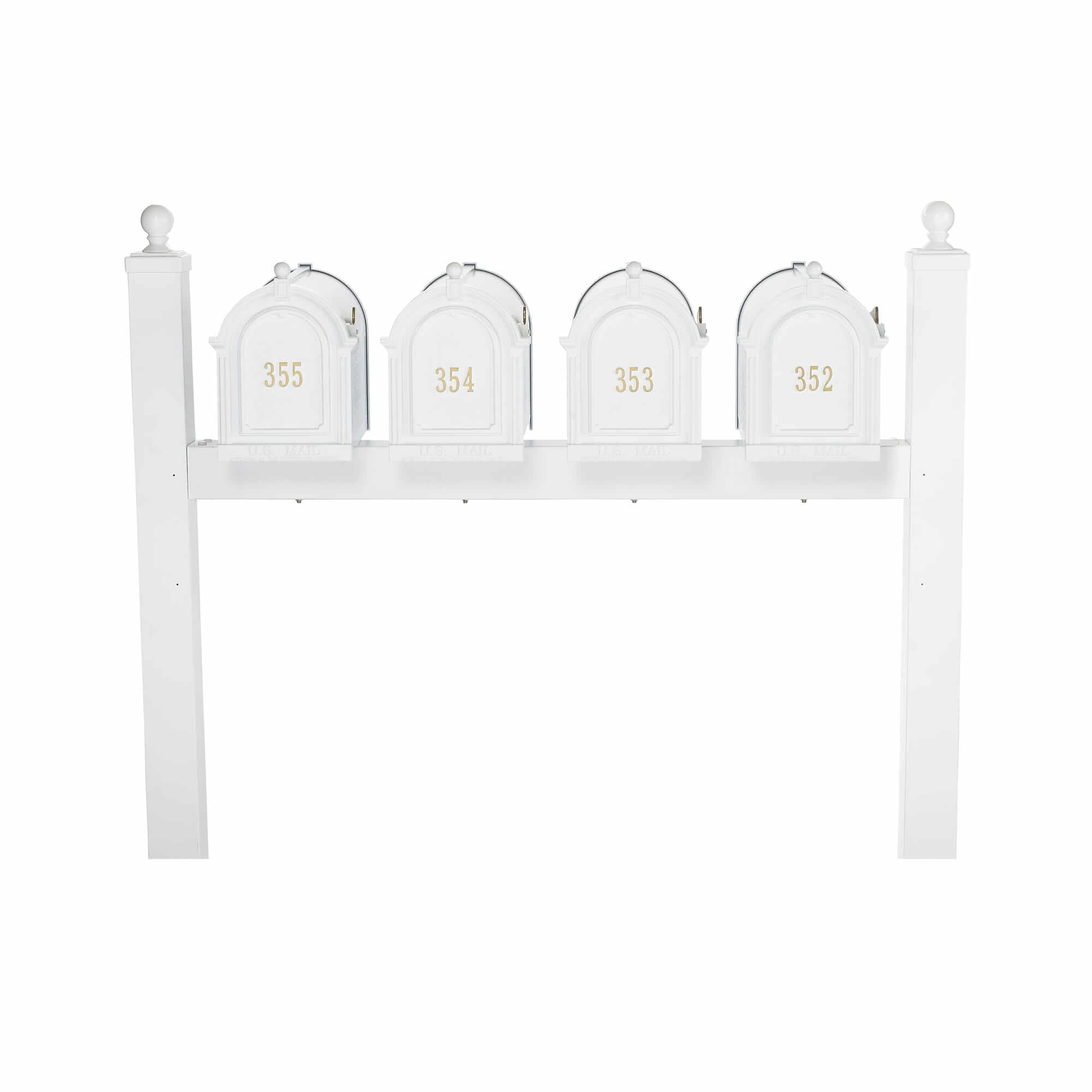 Whitehall Multi Mailbox Capitol Quad Package -  16522