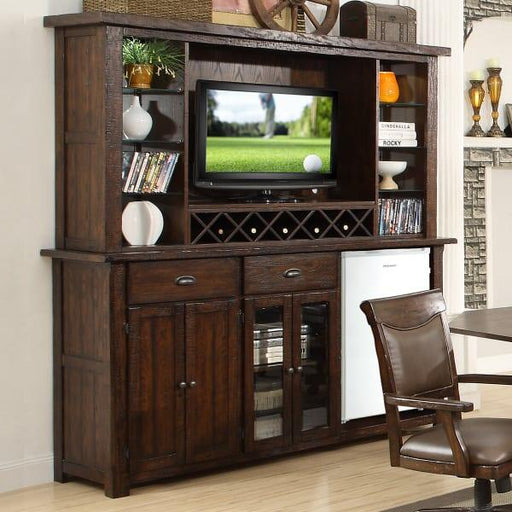 ECI Furniture Gettysburg Back Bar with Entertainment Hutch - EC-1475-05-EH-EBB